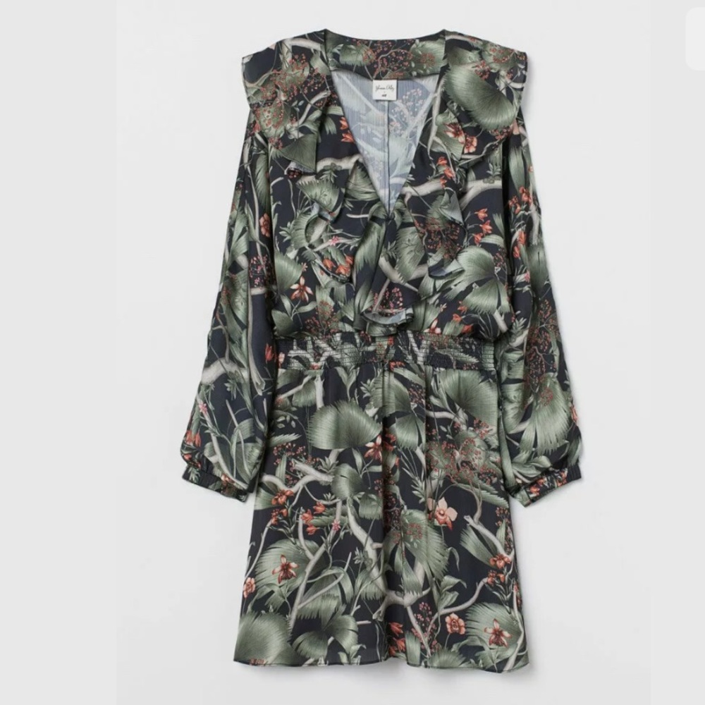 JOHANNA ORTIZ x H&M mini floral dress S, M